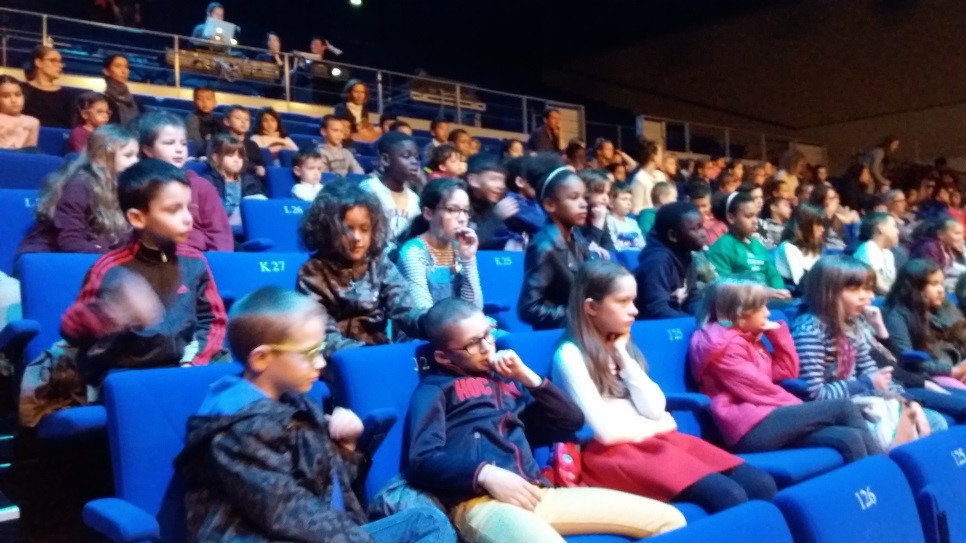 Un concert au Palais des Congrès de Saint Brieuc.